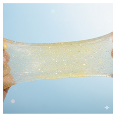 Close-up texture of glitter slime