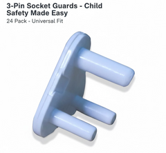 Triangle-shaped baby proof socket safety cover