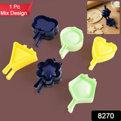 Single Plastic Cookie Cutter for Snacks