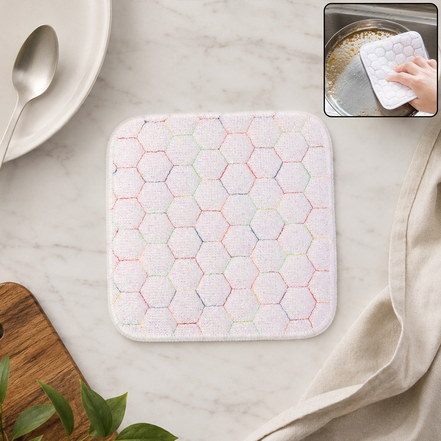 Dish washing scrub pad heavy duty