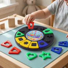 Montessori learning shape puzzle toy for toddlers