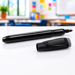 Dry erase whiteboard marker eraser cap