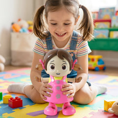 Dancing girl toy kids play
