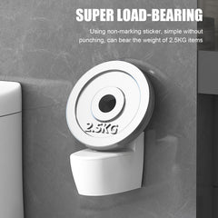 Compact and lightweight toilet-shaped ashtray ideal for parties and outdoor use