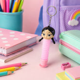 Pop tube stretch cartoon toy kids