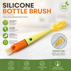 Bottle cleaning brush pack