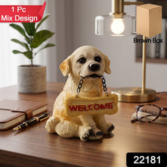 Welcome dog showpiece pack