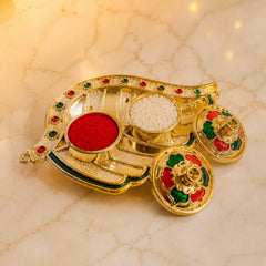 Kumkum holder puja tilak