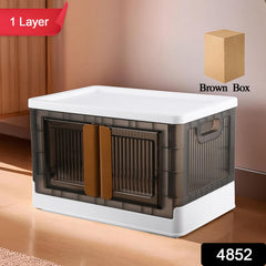 StackEase double-door folding storage bin