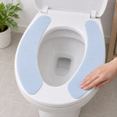 Blue Toilet Seat Pads