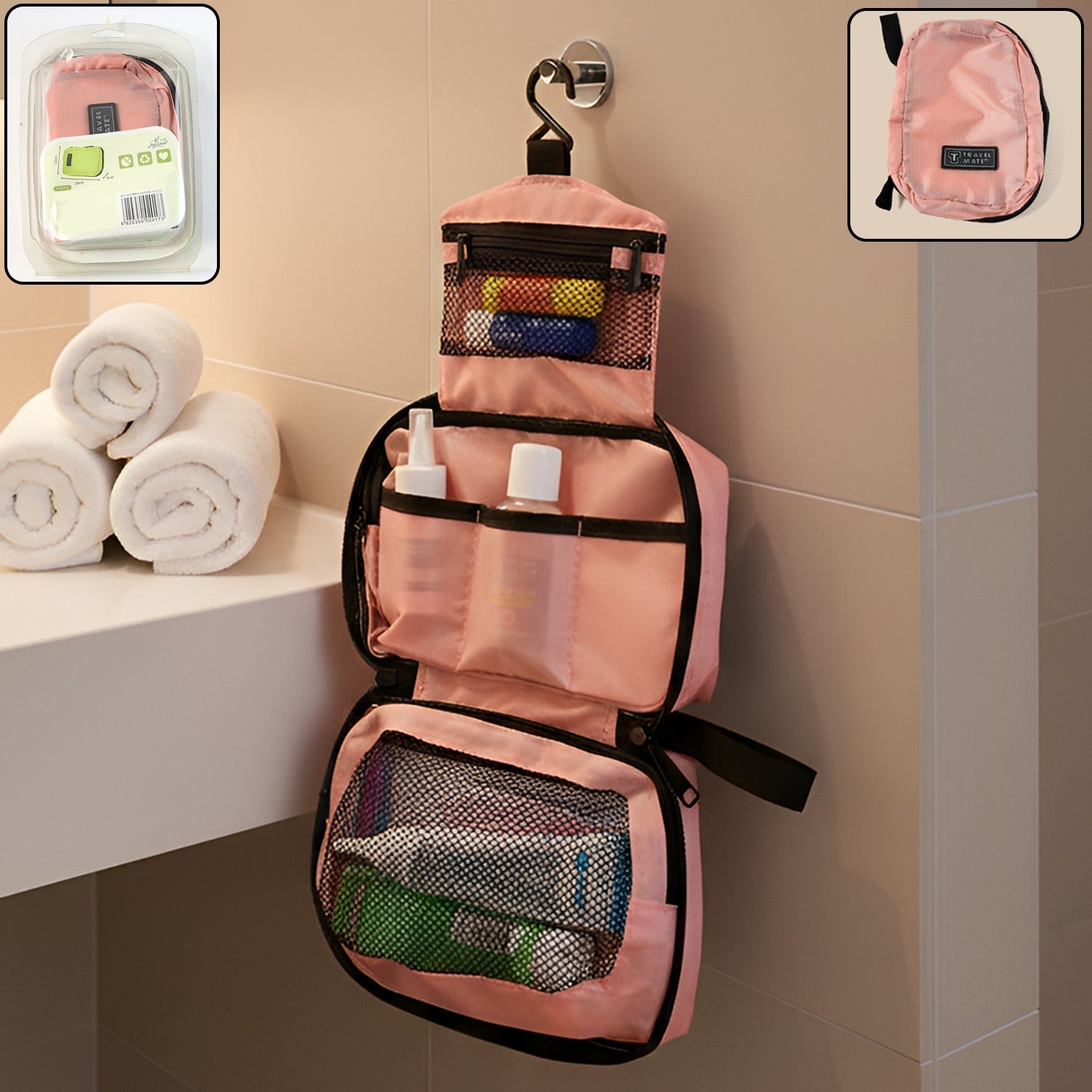 DeoDap Premium Travel Mate Toiletry Bag - main