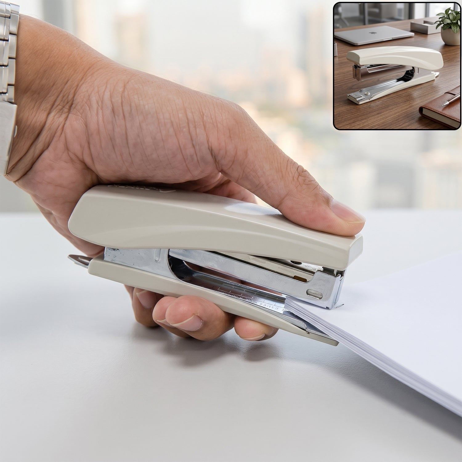 Kangaro HD-10D professional metal stapler for office use