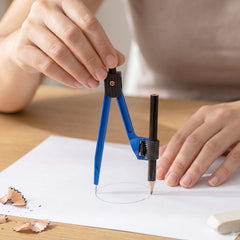 Drawing compass used for circle construction
