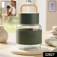 Glass water bottle pack