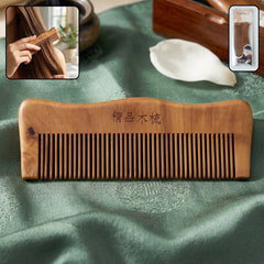 Anti static wooden comb