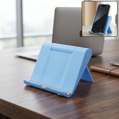 Phone stand desk video calls