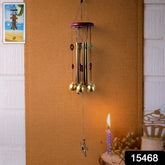 Dragonfly Outdoor Wind Chime hanging in garden