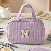 Hanging multi-pocket travel toiletry bag