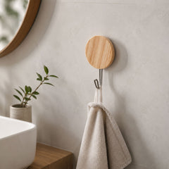 Adhesive hooks no drill detail
