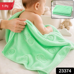 Soft microfiber bath towel, 1 piece
