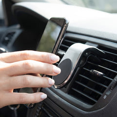 Compact magnetic smartphone mount