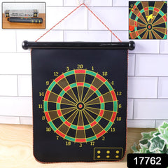 Close-up of Dart Board with Magnetic Surface