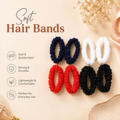 Soft stretchable hair bands for women