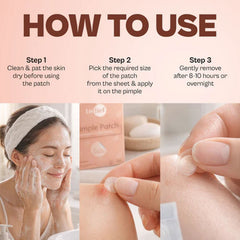 Salicylic acid pimple patches