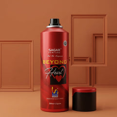 Body spray perfume detail