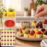 Wooden toothpicks set lifestyle view