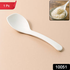 White Heat-Resistant Rice Serving Paddle