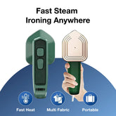 DeoDap Mini Steamer Iron 2-in-1 Portable Travel Friendly - main product shot