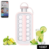 2-in-1 Portable Ice Ball Maker with 17 Round Ice Cubes