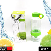 Zinger juice infuser bottle for sports