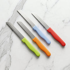 Knife set sharp blades detail