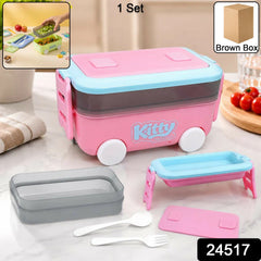 Car lunch box tiffin pack