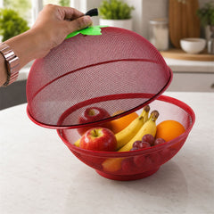 Apple shape fruit basket cover