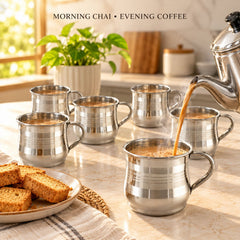 Six Piece Coffee Cup Set