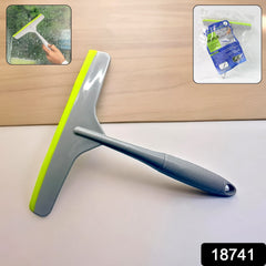 Compact plastic wiper for glass and windows