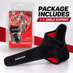 Ankle brace strap detail