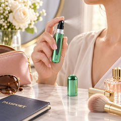 Perfume bottle refill detail