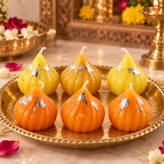 Six Piece Modak Candle Set