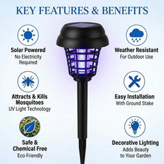 Solar Panel Bug Zapper