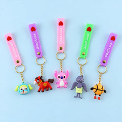 Colourful Charm Keychain Set