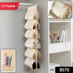 Multi-storage hanging shoe organizer bag