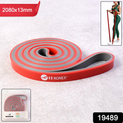 Strength loop resistance band coiled