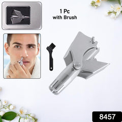 Smooth and easy nose hair trimming with manual tool