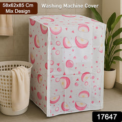 Laundry protector cover on washing machine