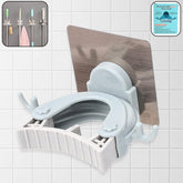 Wall Mounted Mop Broom Hanger Holder (1-Layer)