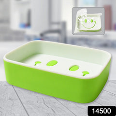 Travel soap dish showing anti-slip base detail